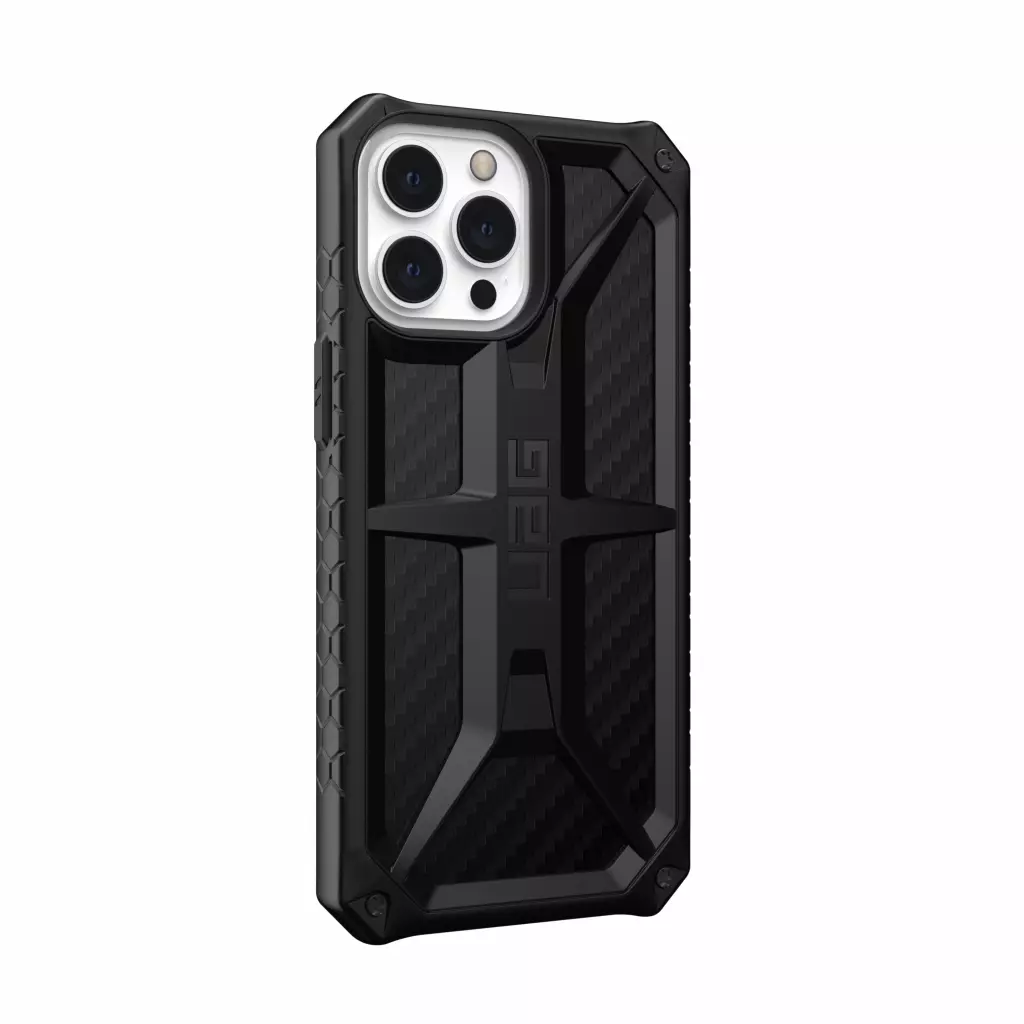 Чехол для моб. телефона Uag Apple Iphone 13 Pro Max Monarch, Carbon Fiber (113161114242) - 11 Чехол для моб. телефона Uag Apple Iphone 13 Pro Max Monarch, Carbon Fiber (113161114242) - 11