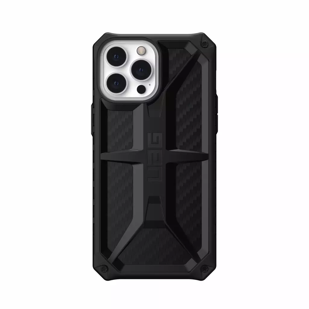 Чехол для моб. телефона Uag Apple Iphone 13 Pro Max Monarch, Carbon Fiber (113161114242) Чехол для моб. телефона Uag Apple Iphone 13 Pro Max Monarch, Carbon Fiber (113161114242)