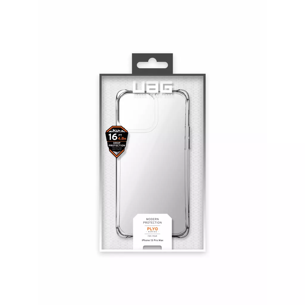 Чехол для моб. телефона Uag Apple Iphone 13 Pro Max Plyo, Ice (113162114343) - 1 Чехол для моб. телефона Uag Apple Iphone 13 Pro Max Plyo, Ice (113162114343) - 1