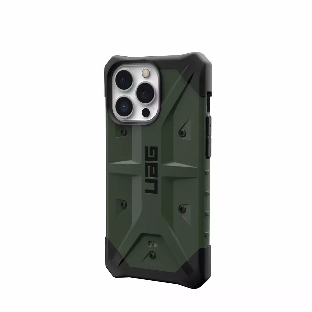 Чехол для моб. телефона Uag Apple Iphone 13 Pro Pathfinder, Olive (113157117272) - 11 Чехол для моб. телефона Uag Apple Iphone 13 Pro Pathfinder, Olive (113157117272) - 11
