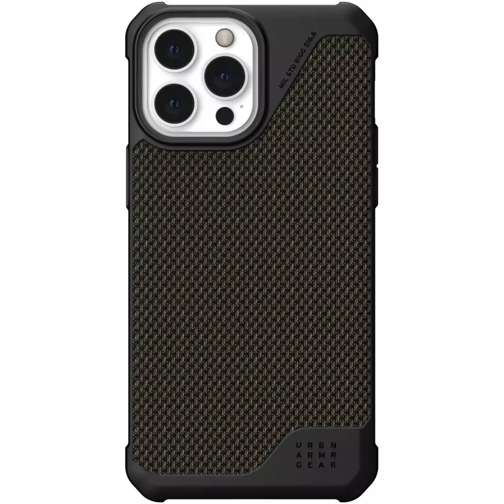 Чехол для моб. телефона Uag Apple Iphone 13 Pro Max Metropolis LT, Kevlar Olive (11316O113972)
