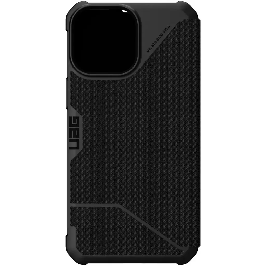 Чехол для моб. телефона Uag Apple Iphone 13 Pro Max Metropolis, Kevlar BLACK (113166113940) - 6 Чехол для моб. телефона Uag Apple Iphone 13 Pro Max Metropolis, Kevlar BLACK (113166113940) - 6