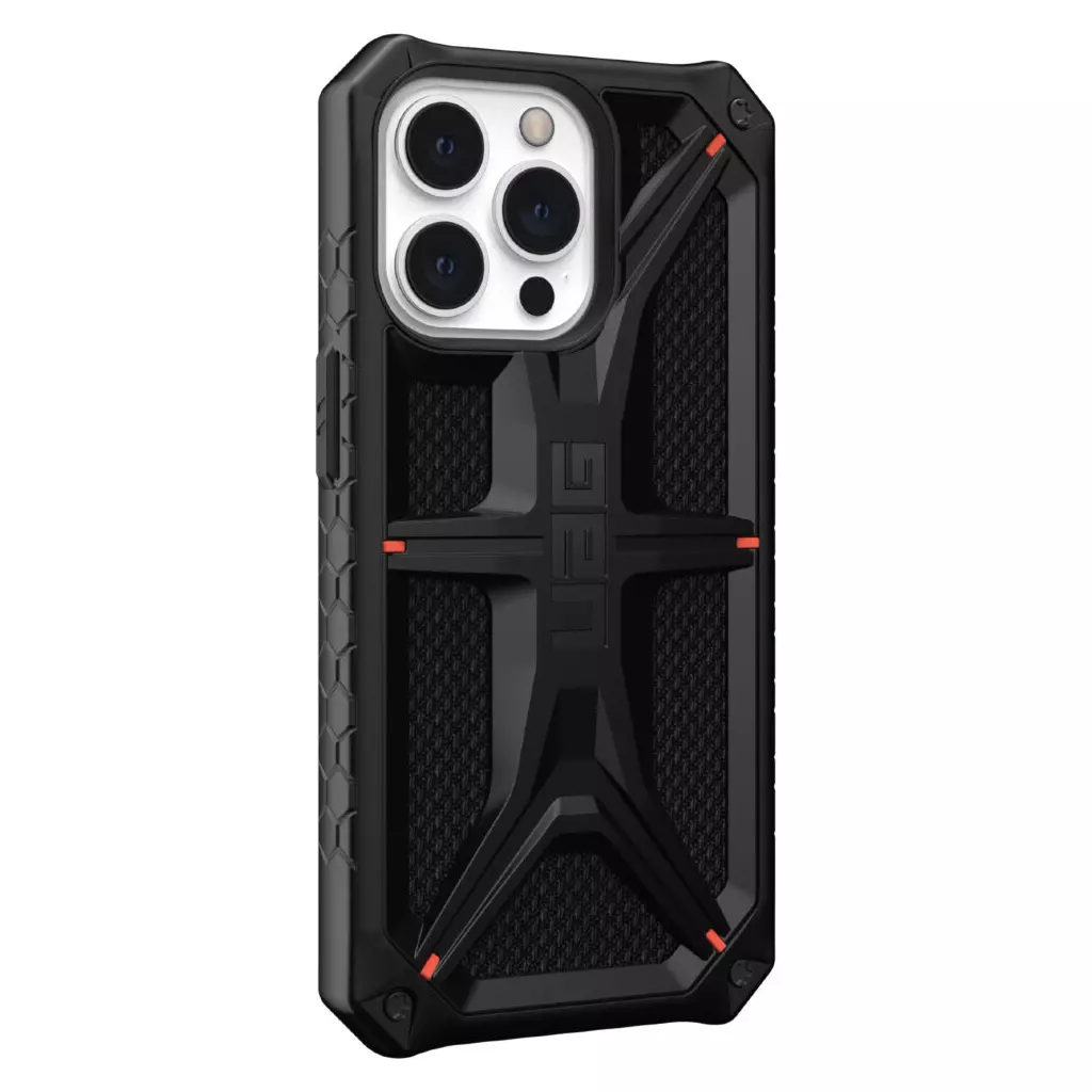 Чехол для моб. телефона Uag Apple iPhone 13 Pro Max Monarch,Kevlar Black (113161113940) - 2