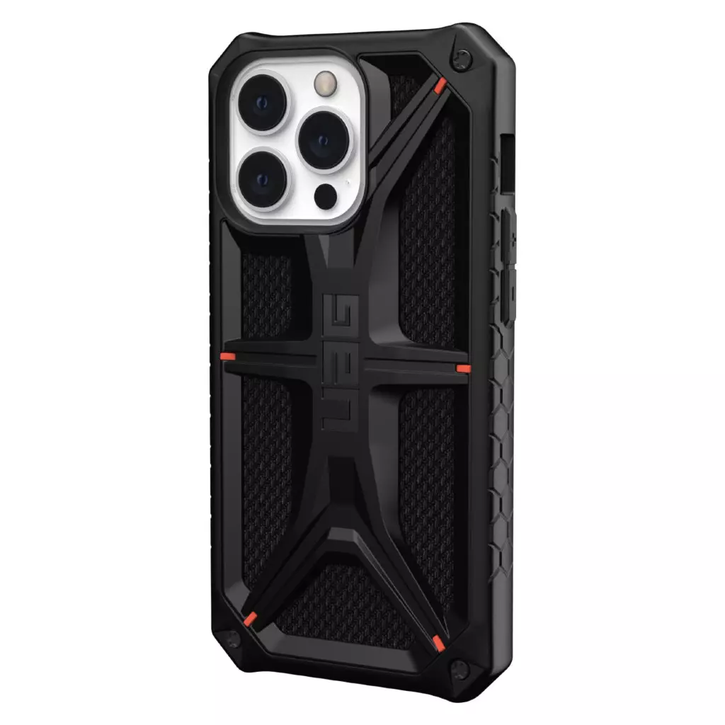 Чехол для моб. телефона Uag Apple iPhone 13 Pro Max Monarch,Kevlar Black (113161113940) - 3