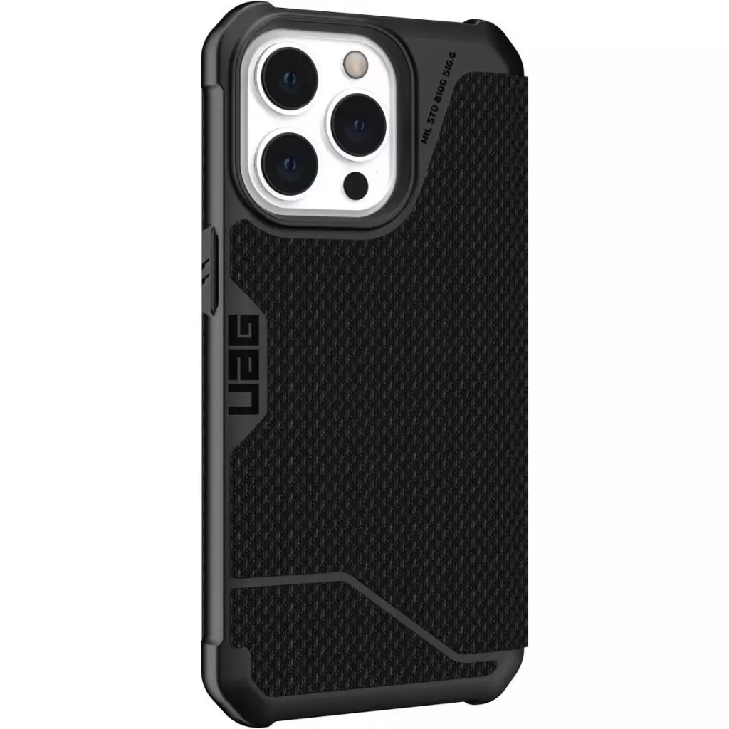 Чехол для моб. телефона Uag Apple Iphone 13 Pro Metropolis, Kevlar Black (113156113940) - 6