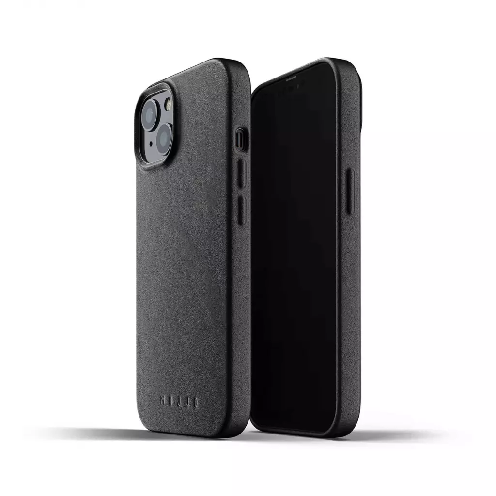 Чехол для моб. телефона Mujjo Apple iPhone 13 Full Leather, Black (MUJJO-CL-021-BK) - 1 Чехол для моб. телефона Mujjo Apple iPhone 13 Full Leather, Black (MUJJO-CL-021-BK) - 1