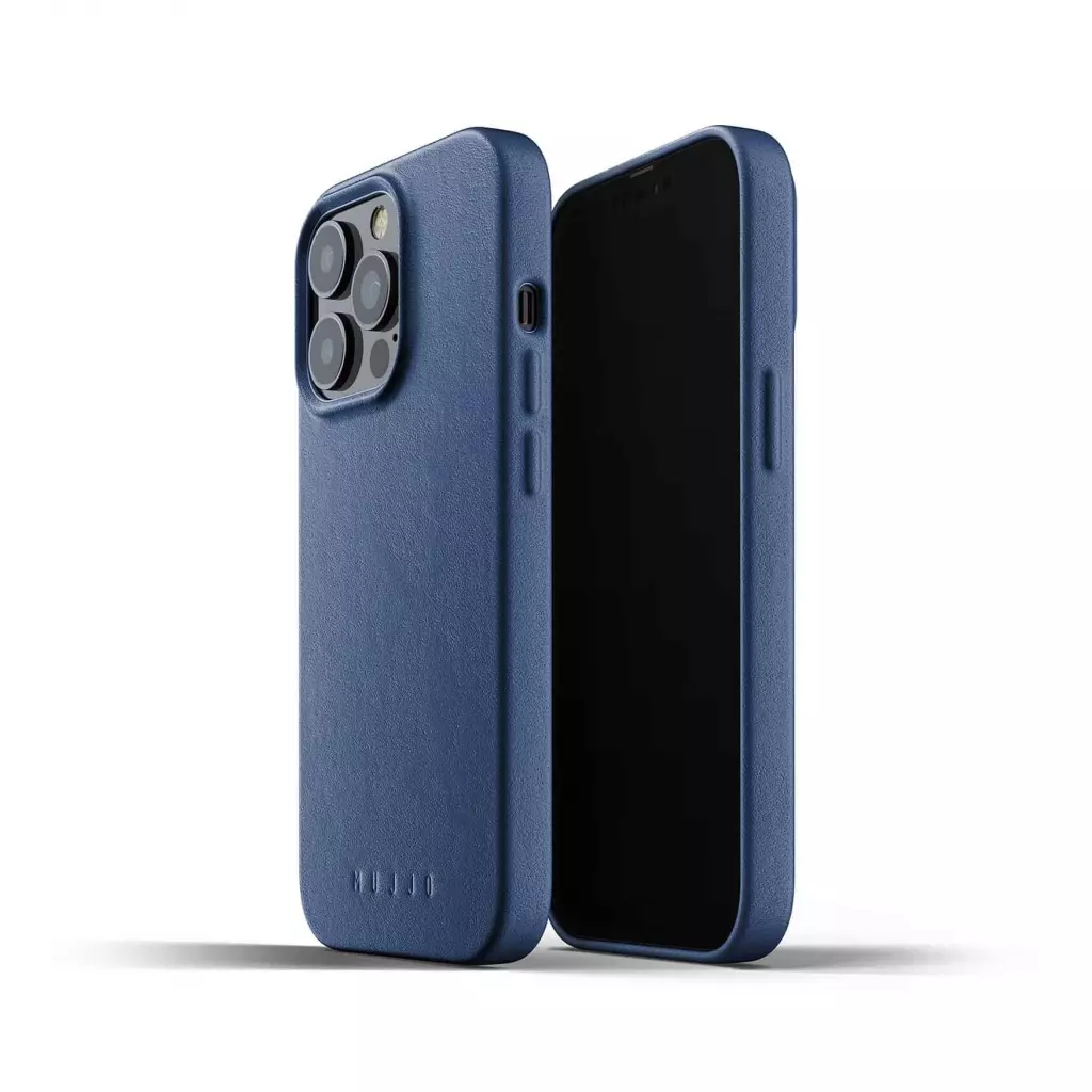Чехол для моб. телефона Mujjo Apple iPhone 13 Pro Full Leather, Monaco Blue (MUJJO-CL-015-BL) - 1 Чехол для моб. телефона Mujjo Apple iPhone 13 Pro Full Leather, Monaco Blue (MUJJO-CL-015-BL) - 1