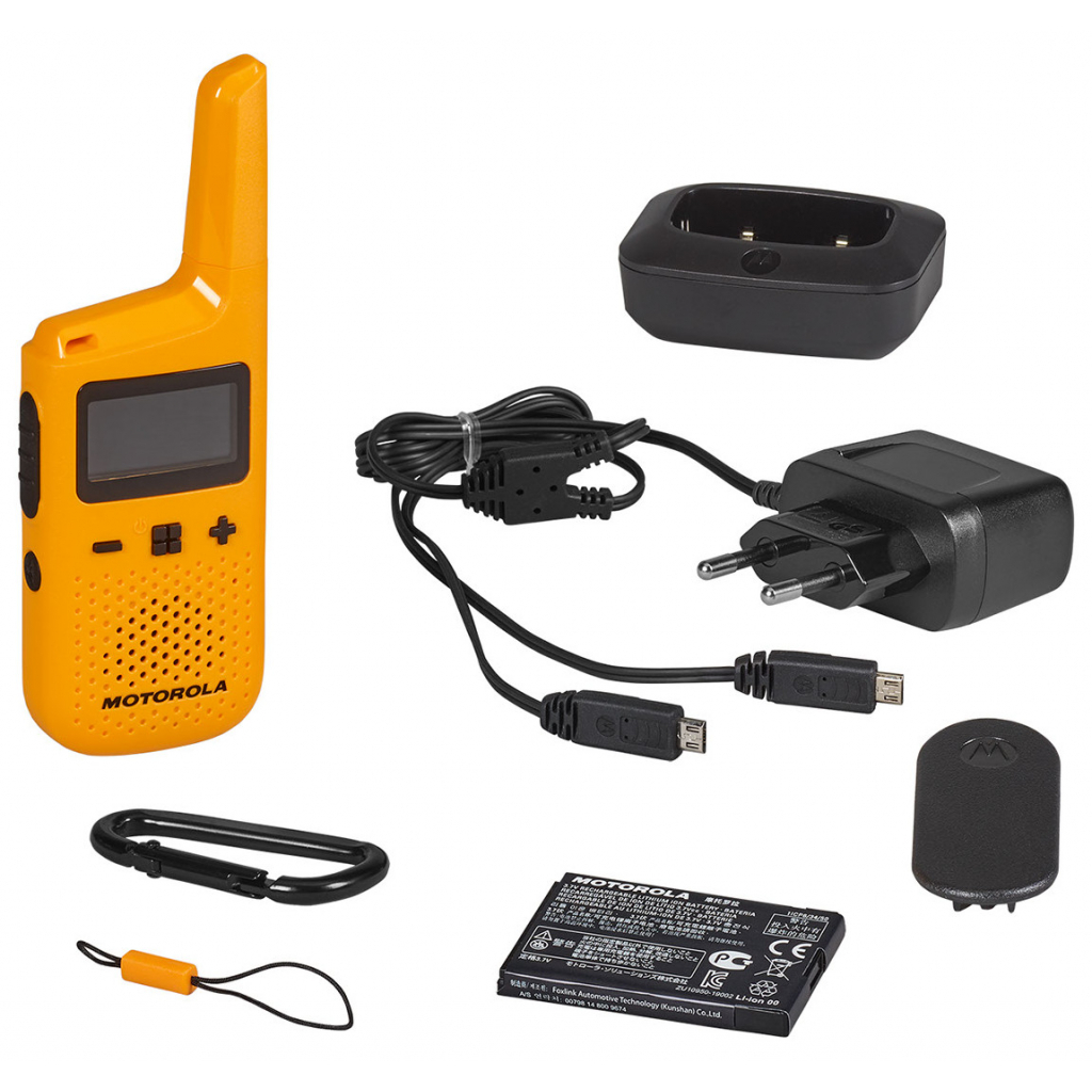 Портативная рация Motorola TALKABOUT T72 Twin Pack Chgr WE (D3P01611YDLMAW) - 7 Портативная рация Motorola TALKABOUT T72 Twin Pack Chgr WE (D3P01611YDLMAW) - 7