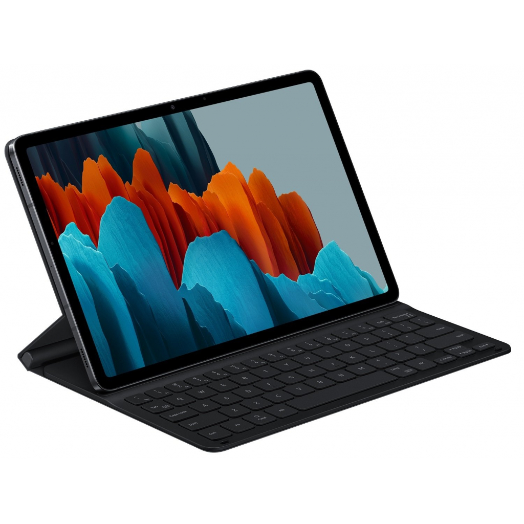 Чехол для планшета Samsung Book Cover Keyboard Slim Galaxy Tab S7 (T875) Black (EF-DT630BBRGRU) - 9