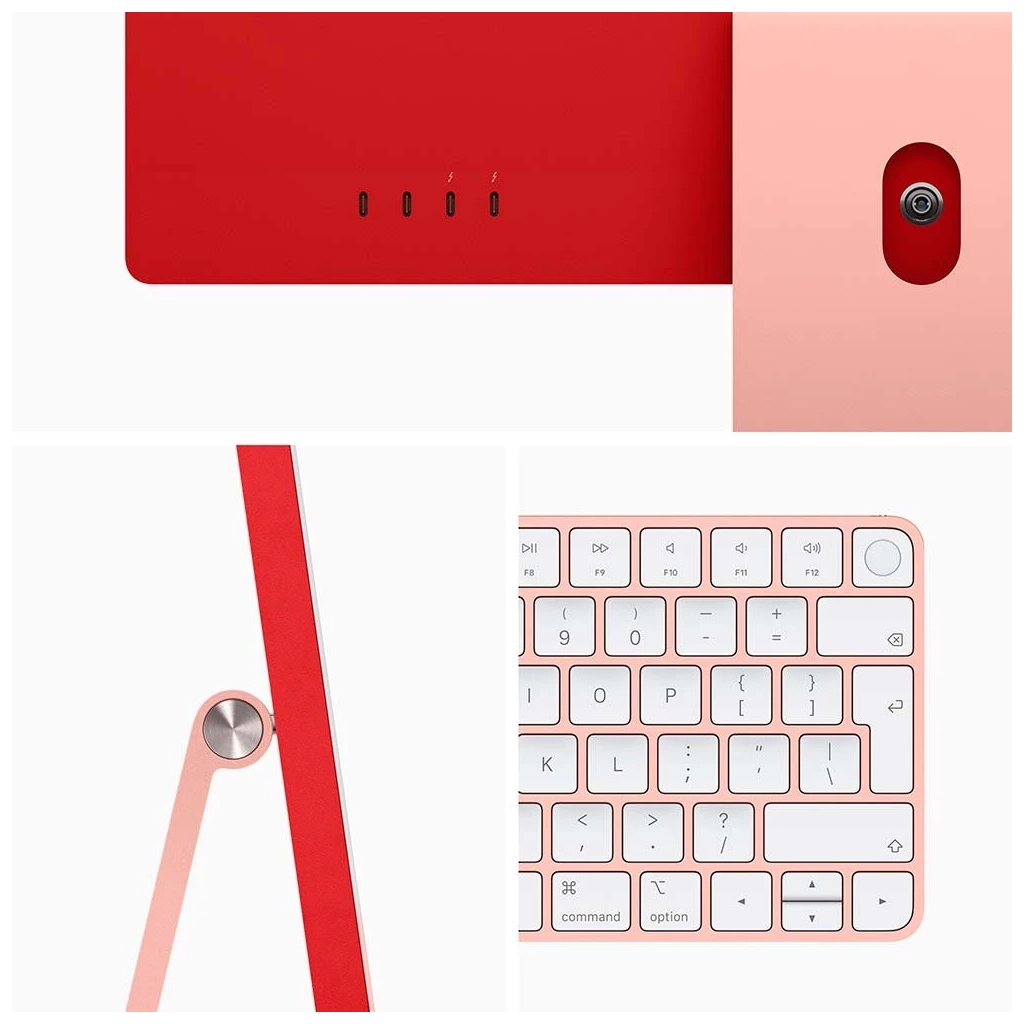 Компьютер Apple A2438 24" iMac Retina 4.5K / Apple M1 / Pink (MGPN3UA/A) - 3 Компьютер Apple A2438 24" iMac Retina 4.5K / Apple M1 / Pink (MGPN3UA/A) - 3