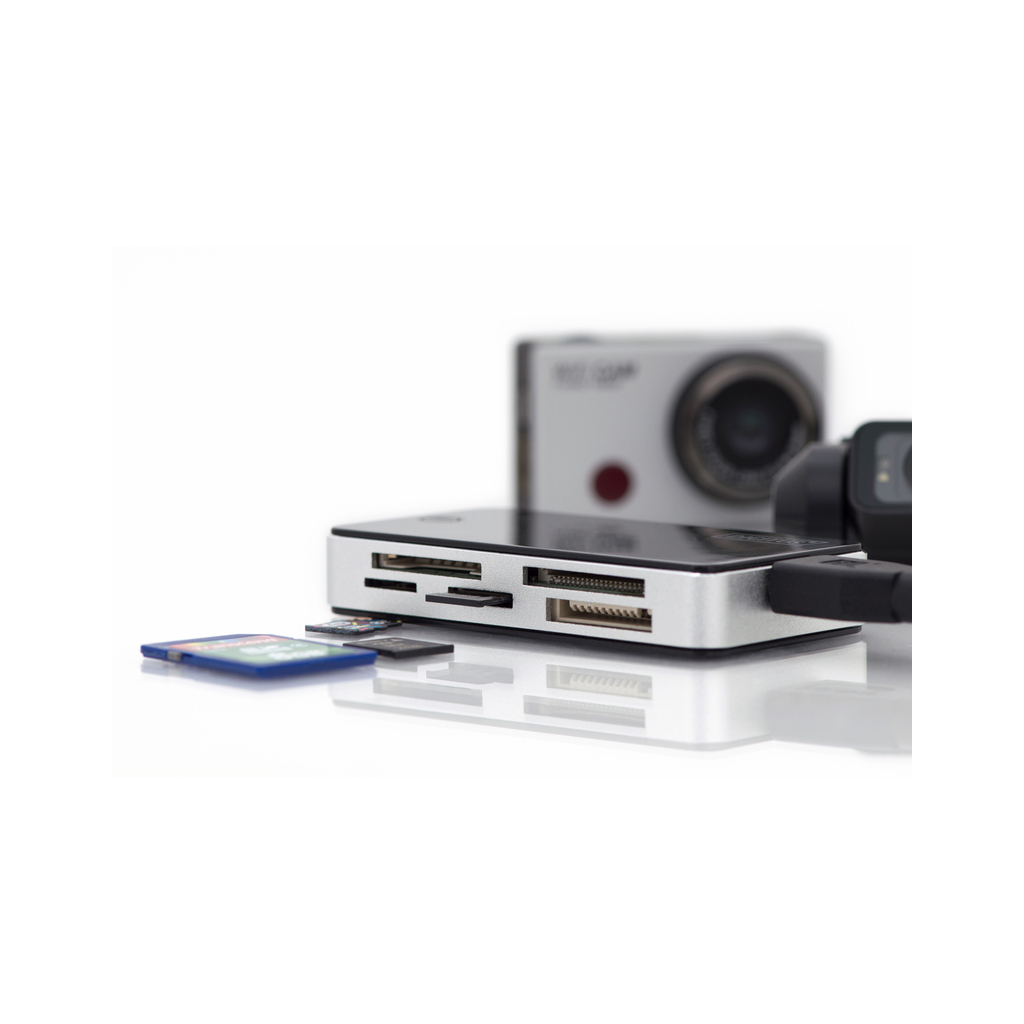 Считыватель флеш-карт Digitus USB 3.0 All-in-one (DA-70330-1) - 6 Считыватель флеш-карт Digitus USB 3.0 All-in-one (DA-70330-1) - 6