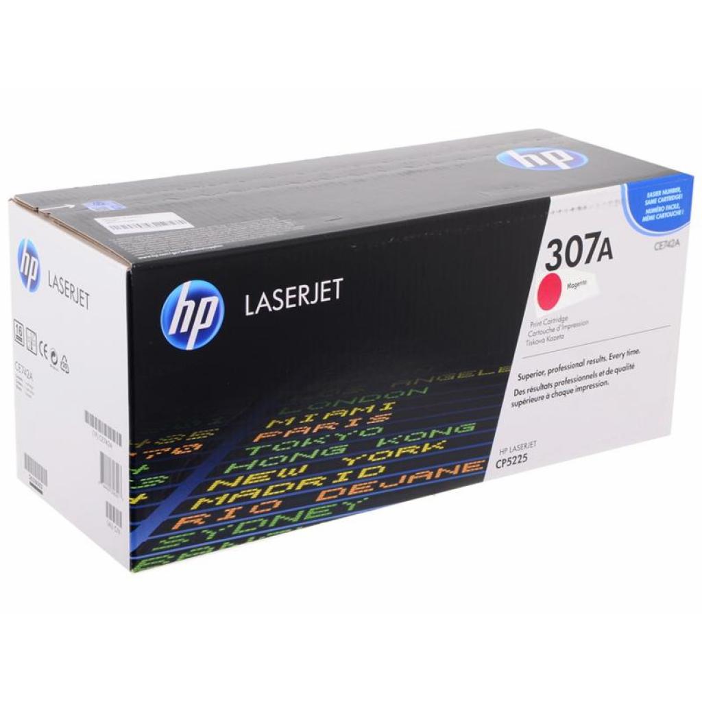 Картридж HP CLJ  307A Magenta (CE743A) - 1 Картридж HP CLJ  307A Magenta (CE743A) - 1