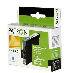 Картридж Patron для EPSON R200/300 (PN-0482) CYAN (CI-EPS-T048240-CY-PN)