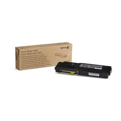 Тонер-картридж Xerox PH6600/ WC6605 Yellow (Max) (106R02235)