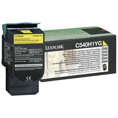 Картридж Lexmark C54x/X54x Yellow 2k (C540H1YG)