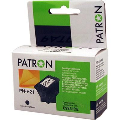 Картридж Patron для HP PN-H21 BLACK (C9351CE) (PN-H21XL) Картридж Patron для HP PN-H21 BLACK (C9351CE) (PN-H21XL)