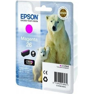 Картридж Epson 26 XP600/605/700 magenta (C13T26134010/C13T26134012)