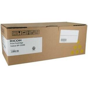 Тонер-картридж Ricoh SPC220/SPC240/SPC242 Yellow 2,3K (406768/407643/406062)