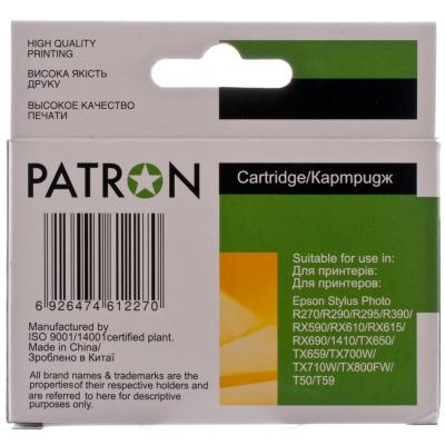 Картридж Patron для EPSON R270/290/390/RX590 BLACK (PN-0821) (CI-EPS-T08114-B3-PN) - 3