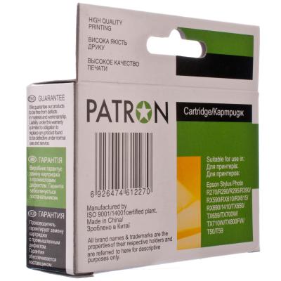 Картридж Patron для EPSON R270/290/390/RX590 CYAN (PN-0822) (CI-EPS-T08124-C3-PN) - 3 Картридж Patron для EPSON R270/290/390/RX590 CYAN (PN-0822) (CI-EPS-T08124-C3-PN) - 3