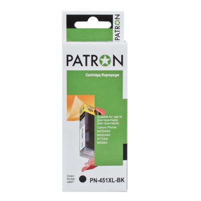 Картридж Patron CANON CLI-451XLBk (PN-451XLBK) BLACK (CI-CAN-CLI-451-B-PN) - 1 Картридж Patron CANON CLI-451XLBk (PN-451XLBK) BLACK (CI-CAN-CLI-451-B-PN) - 1