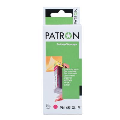 Картридж Patron CANON CLI-451XLM (PN-451XLM) MAGENTA (CI-CAN-CLI-451-M-PN) - 1