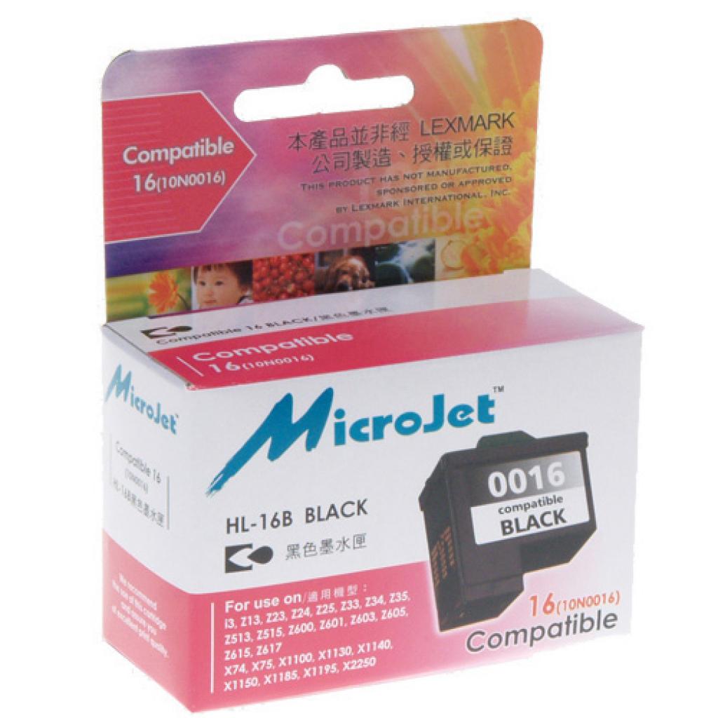 Картридж Microjet LEXMARK Z13/23/33 (10N0016) Black (HL-16B) Картридж Microjet LEXMARK Z13/23/33 (10N0016) Black (HL-16B)