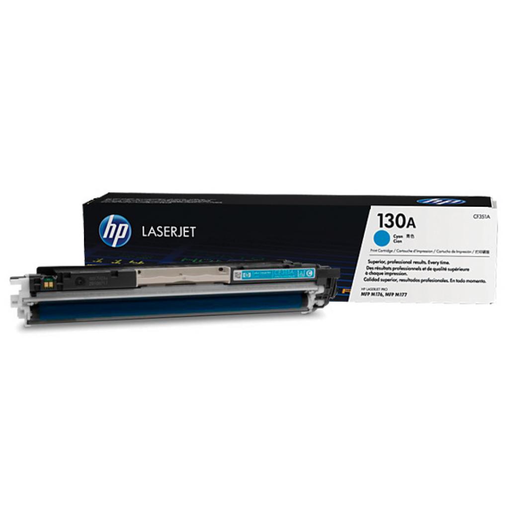 Картридж HP CLJ  130A для Pro M176n/M177fw Cyan (CF351A) Картридж HP CLJ  130A для Pro M176n/M177fw Cyan (CF351A)