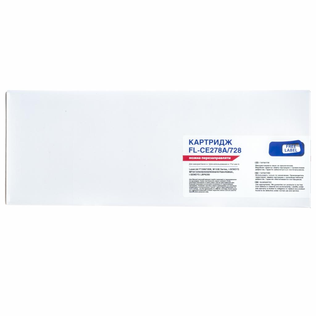 Картридж FREE Label HP LJ CE278A/CANON 728 (FL-CE278A/728) - 1