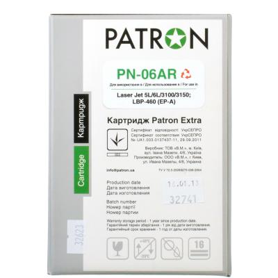 Картридж Patron HP LJ C3906A Extra (PN-06AR) - 3