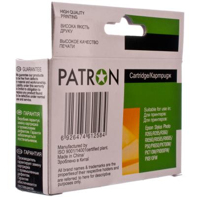 Картридж Patron EPSON R265/285/360,RX560/585/685,P50,PX650 BLACK (T0801) (PN-0801) - 2