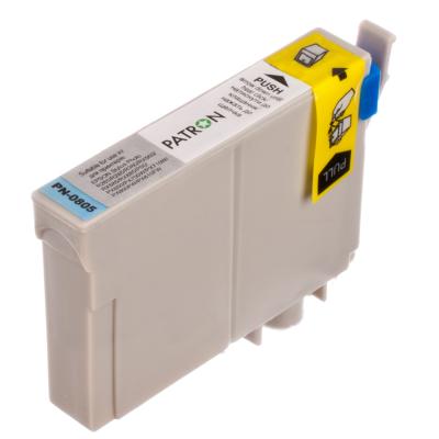 Картридж Patron EPSON R265/285/360,RX560/585/685,P50,PX650 LIGHT CYAN (T0805 (PN-0805) - 3