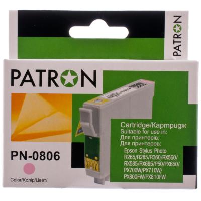 Картридж Patron EPSON R265/285/360,RX560/585/685,P50,PX650 LIGHT MAGENTA (T0 (PN-0806) - 1