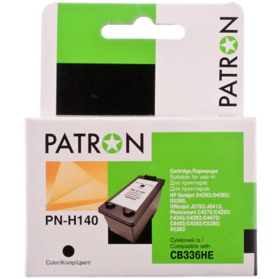Картридж Patron HP №140 BLACK /CB336HE (PN-H140) - 1 Картридж Patron HP №140 BLACK /CB336HE (PN-H140) - 1