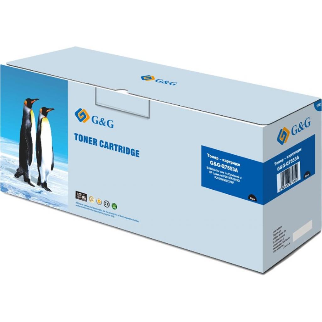 Картридж G&G для HP LJ P2014/P2015 series, LJ M2727nf series Black (G&G-Q7553A) Картридж G&G для HP LJ P2014/P2015 series, LJ M2727nf series Black (G&G-Q7553A)