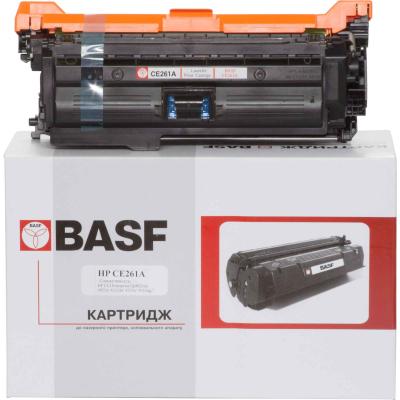 Картридж BASF для HP CLJ CP4025dn/4525xh аналог CE261A Cyan (KT-CE261A) Картридж BASF для HP CLJ CP4025dn/4525xh аналог CE261A Cyan (KT-CE261A)