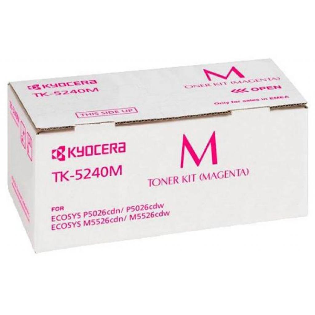 Тонер-картридж Kyocera TK-5240M Magenta 3K (1T02R7BNL0) - 2