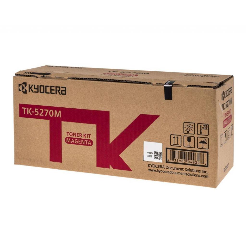 Тонер-картридж Kyocera TK-5270M Magenta 6K (1T02TVBNL0) - 1