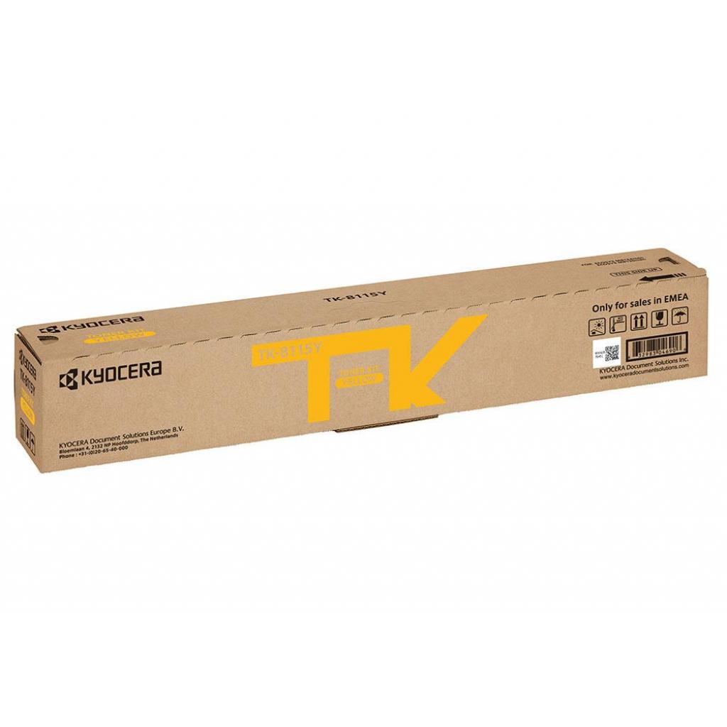 Тонер-картридж Kyocera TK-8115Y Yellow 6K (1T02P3ANL0) - 1 Тонер-картридж Kyocera TK-8115Y Yellow 6K (1T02P3ANL0) - 1