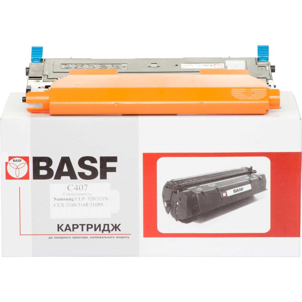 Картридж BASF для Samsung CLP-320/320N/325/CLX-3185 Cyan (KT-CLTC407S) Картридж BASF для Samsung CLP-320/320N/325/CLX-3185 Cyan (KT-CLTC407S)