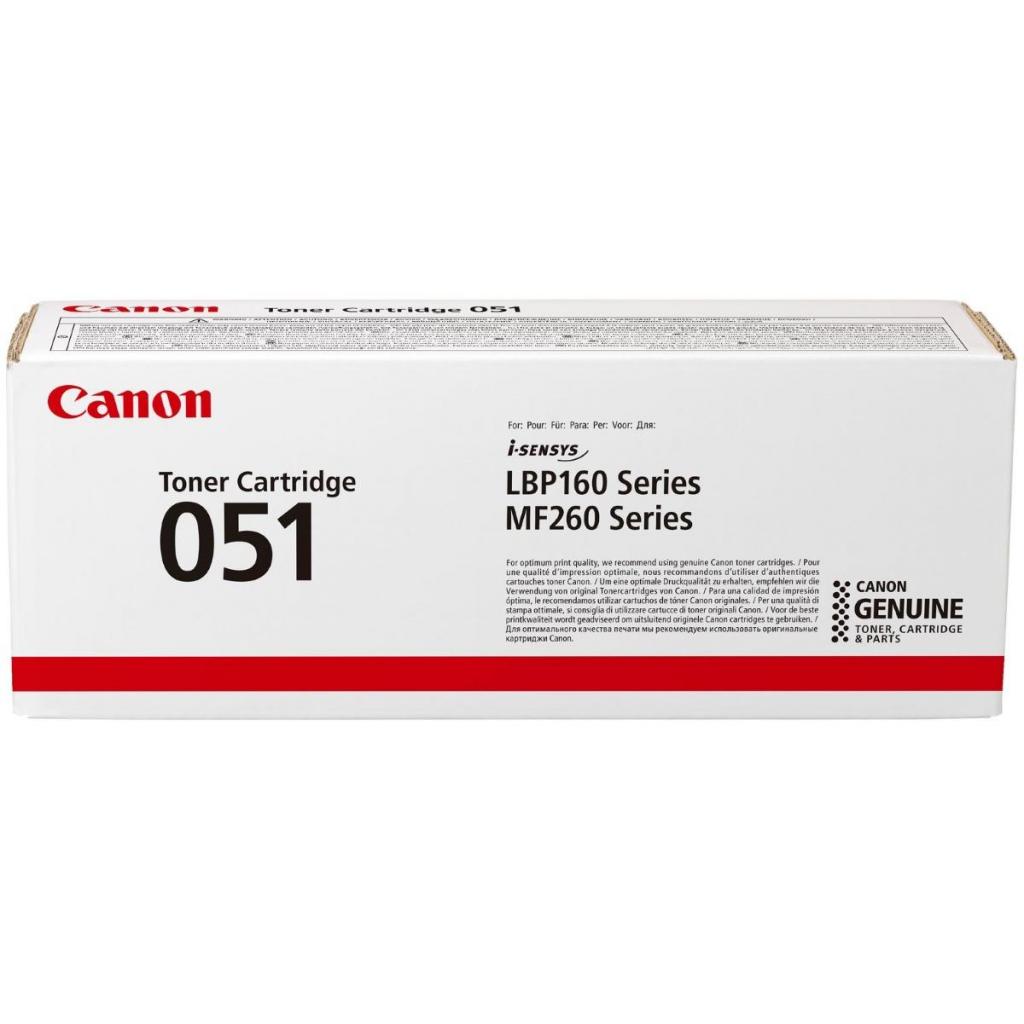 Картридж Canon 051 Black 1.7K (2168C002) - 2 Картридж Canon 051 Black 1.7K (2168C002) - 2