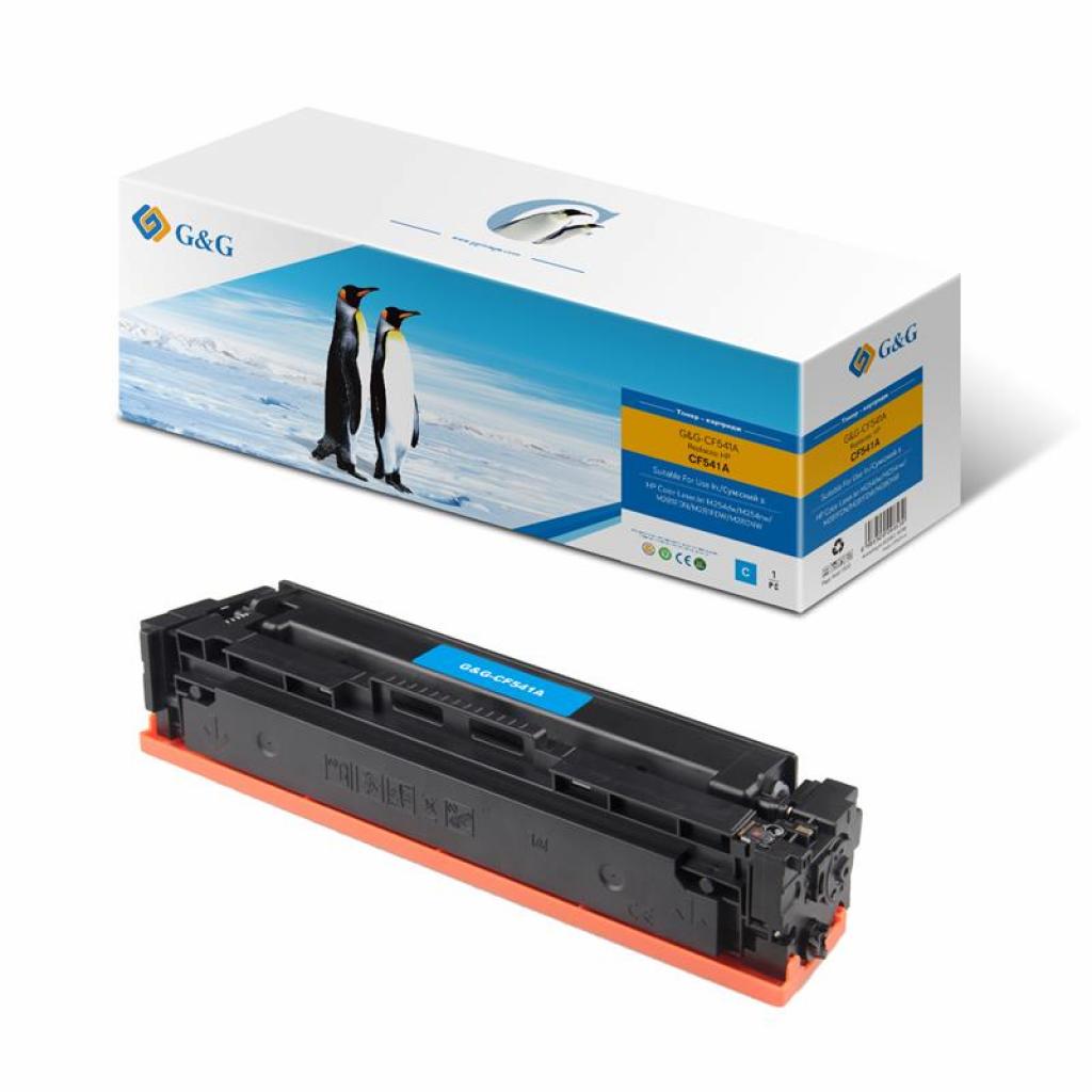 Картридж G&G для HP CLJ M280/M281/M254 Cyan 1.3К (G&G-CF541A) Картридж G&G для HP CLJ M280/M281/M254 Cyan 1.3К (G&G-CF541A)
