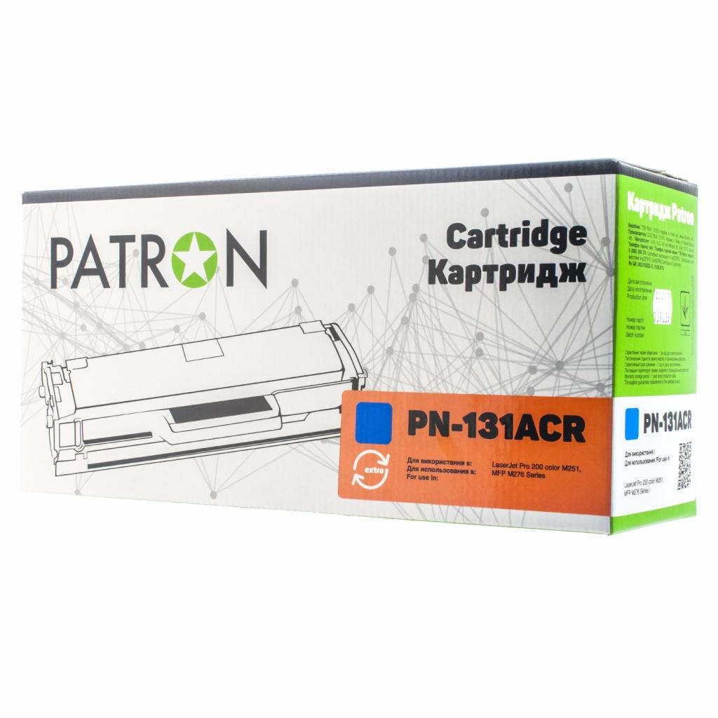 Картридж Patron HP CLJ CF211A для M251/M276 Cyan, Extra (PN-131AСR) Картридж Patron HP CLJ CF211A для M251/M276 Cyan, Extra (PN-131AСR)