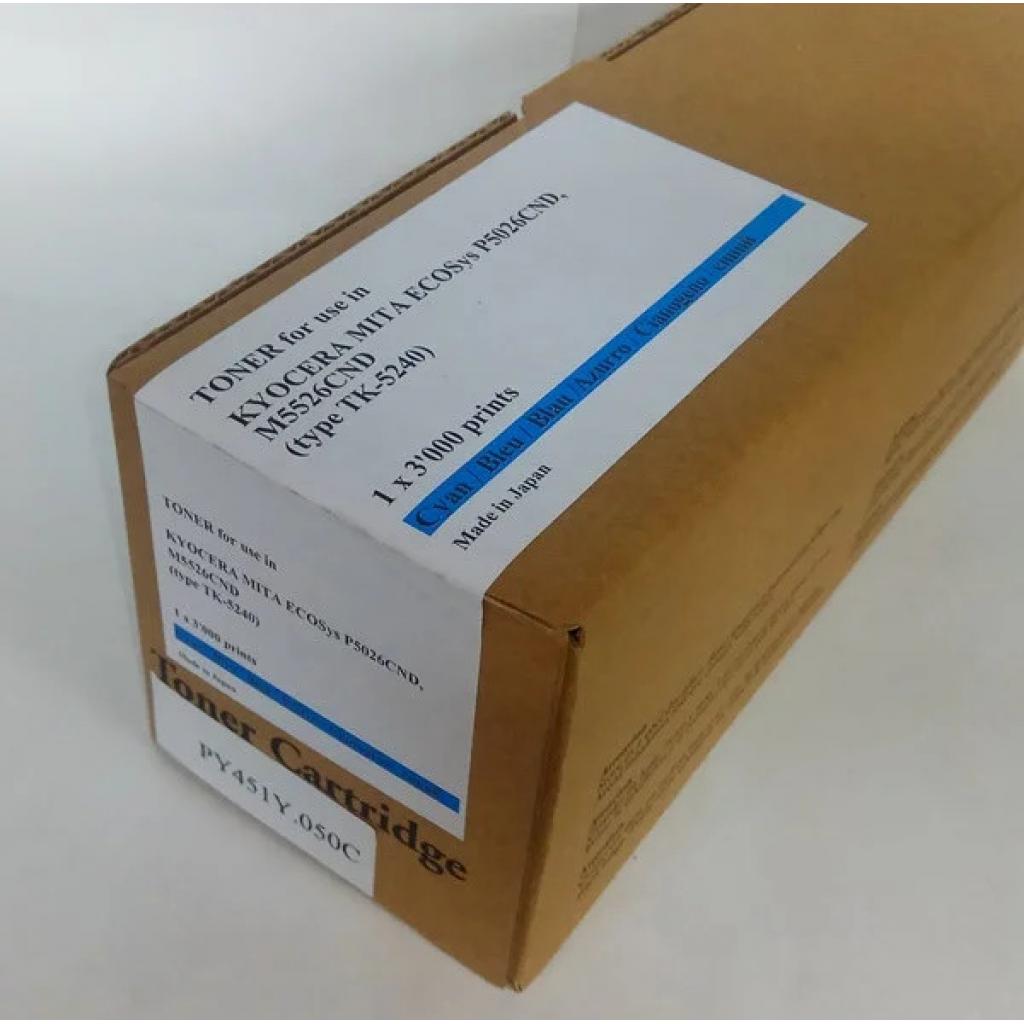 Тонер-картридж Tomoegawa KYOCERA TK-5240C Cyan + chip (PY451Y.050C) Тонер-картридж Tomoegawa KYOCERA TK-5240C Cyan + chip (PY451Y.050C)