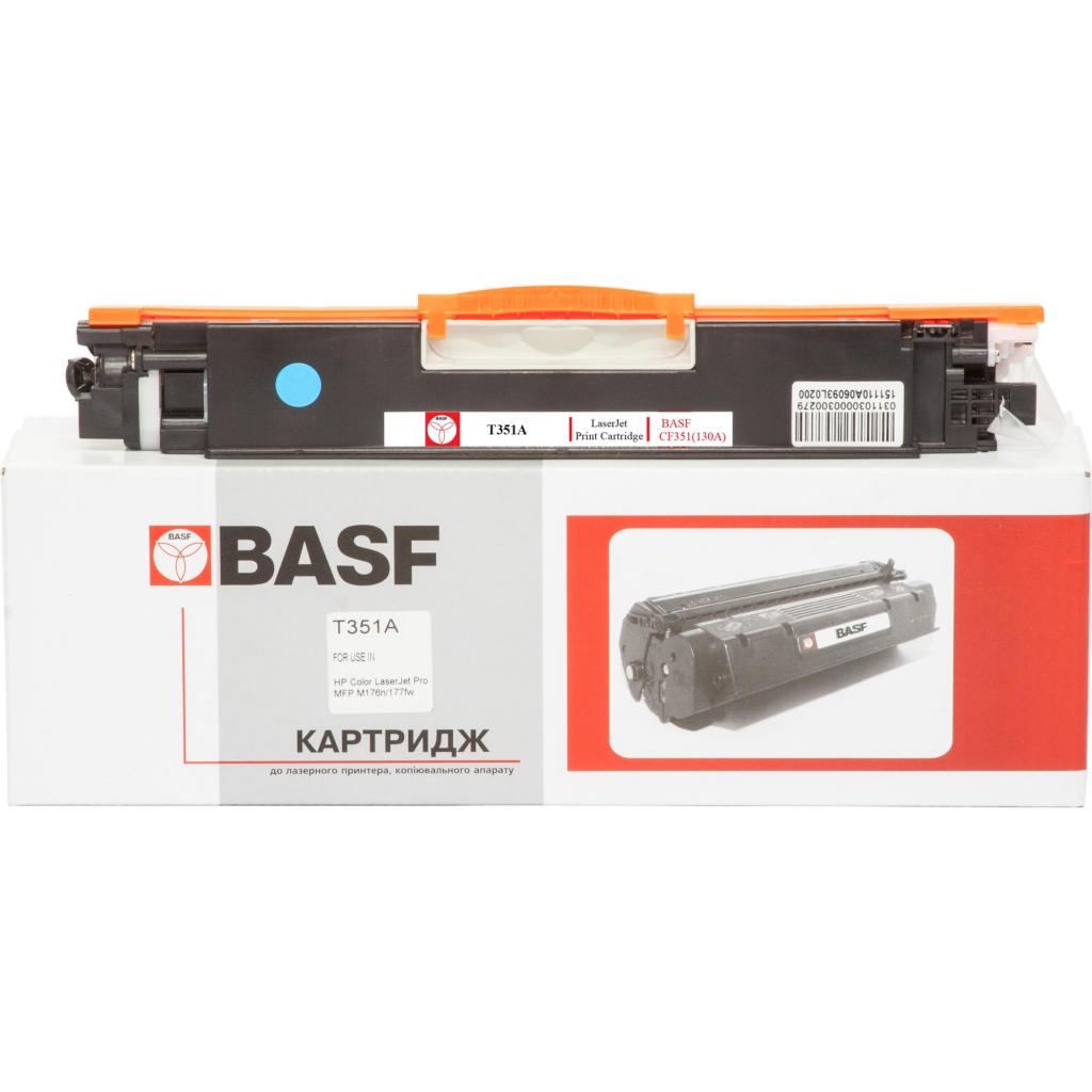 Картридж BASF HP LJ M176n/M177fw/Cyan CF351A (BASF-KT-CF351A)