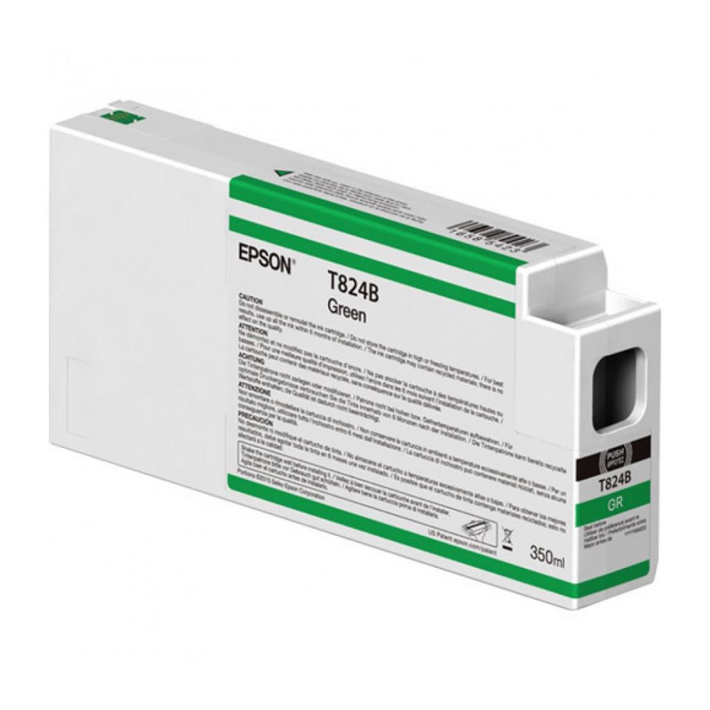 Картридж Epson SureColor SC-P6000/P7000/P8000/P9000 Green 350ml (C13T824B00) - 1 Картридж Epson SureColor SC-P6000/P7000/P8000/P9000 Green 350ml (C13T824B00) - 1