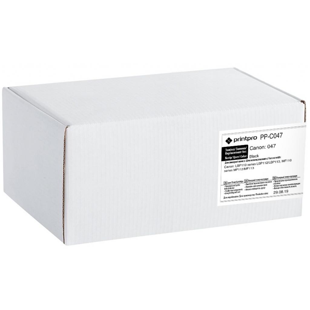 Картридж PrintPro NS CANON 047, LBP112/MFP112/113 (PP-C047NS) Картридж PrintPro NS CANON 047, LBP112/MFP112/113 (PP-C047NS)
