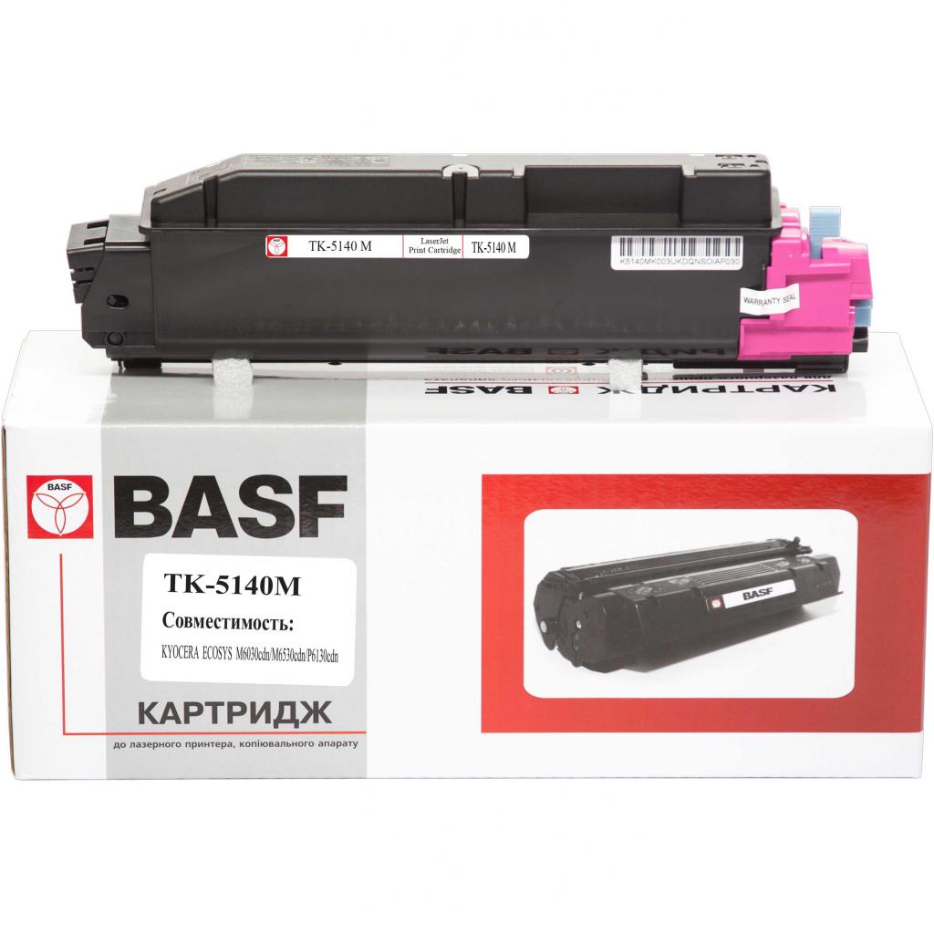 Тонер-картридж BASF Kyoсera TK-5140 Magenta, 1T02NRBNL0 (KT-TK5140M)