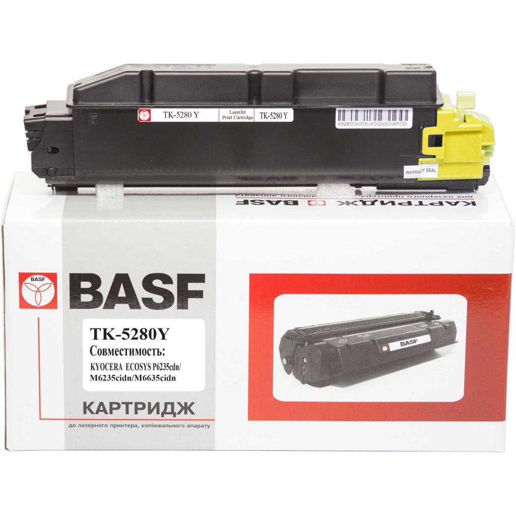 Тонер-картридж BASF Kyoсera TK-5280Y , 1T02TWANL0 (KT-TK5280Y) Тонер-картридж BASF Kyoсera TK-5280Y , 1T02TWANL0 (KT-TK5280Y)