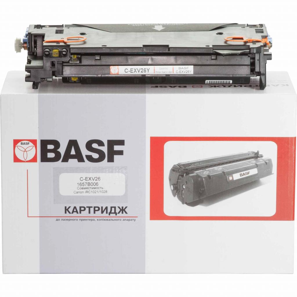 Тонер-картридж BASF Canon iRC1021i/1028i Yellow 1657B006 (KT-CEXV26Y) Тонер-картридж BASF Canon iRC1021i/1028i Yellow 1657B006 (KT-CEXV26Y)